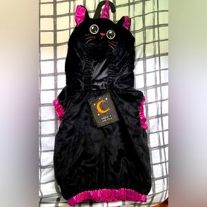 Cute halloween cat costume for girls ages 2-4
